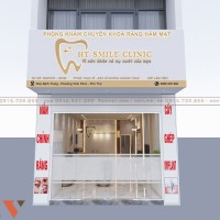 Thiết kế phòng khám nha khoa HT Smile của chị Hương tại Vĩnh Phúc